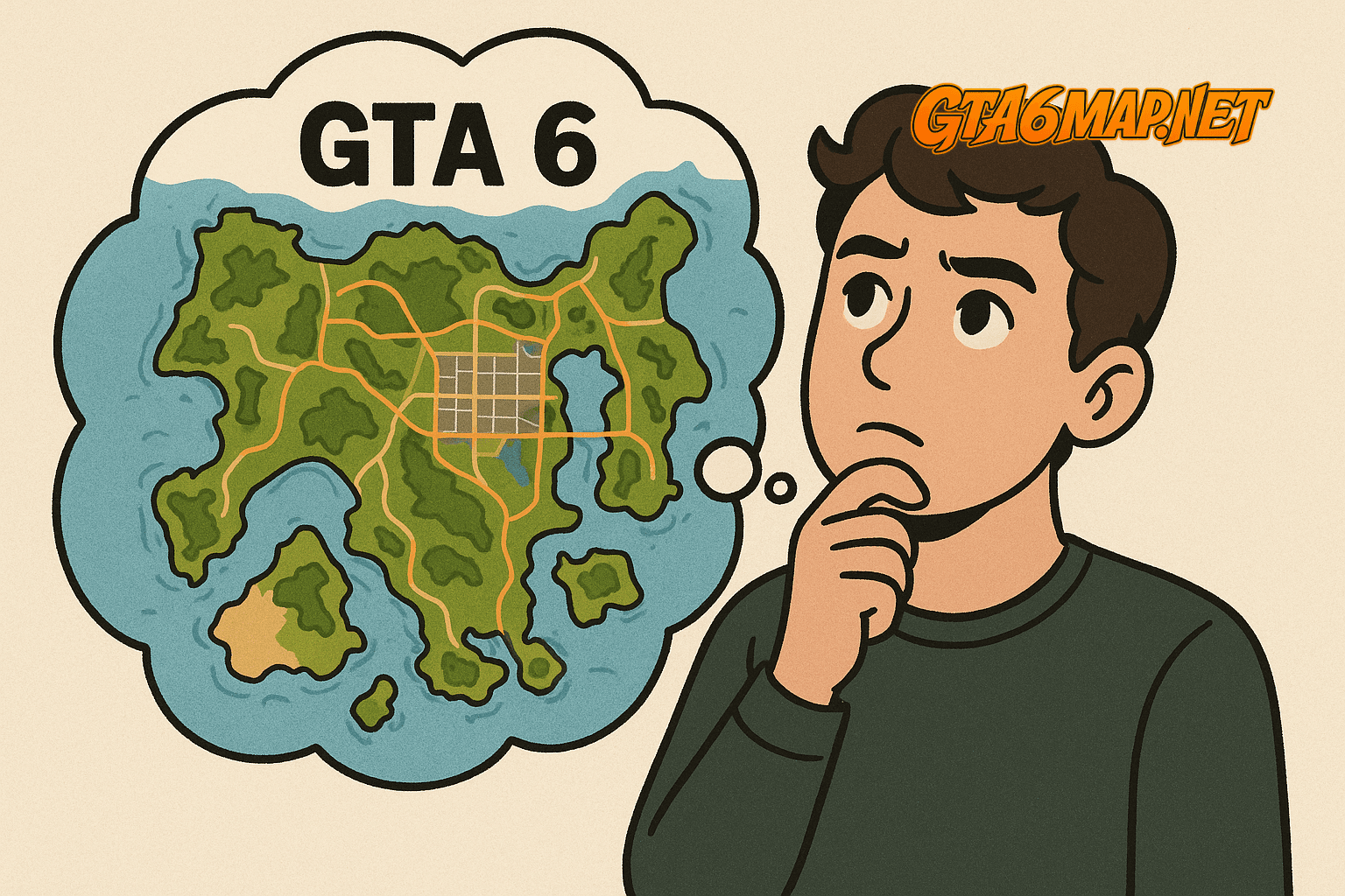 GTA 6 Map: What Does AI Think the Map Will Look Like?