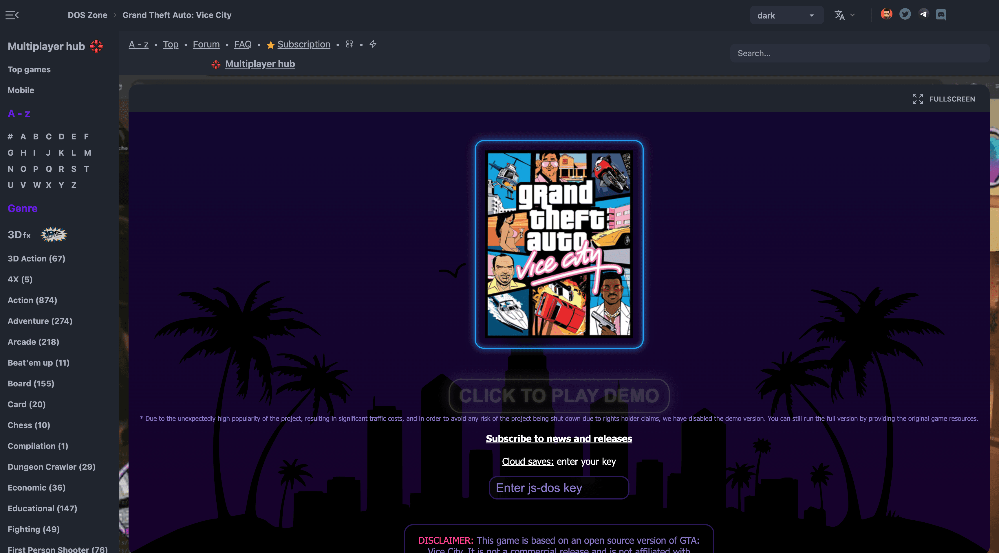 How To Play GTA Vice City in Your Broswer Completely Free